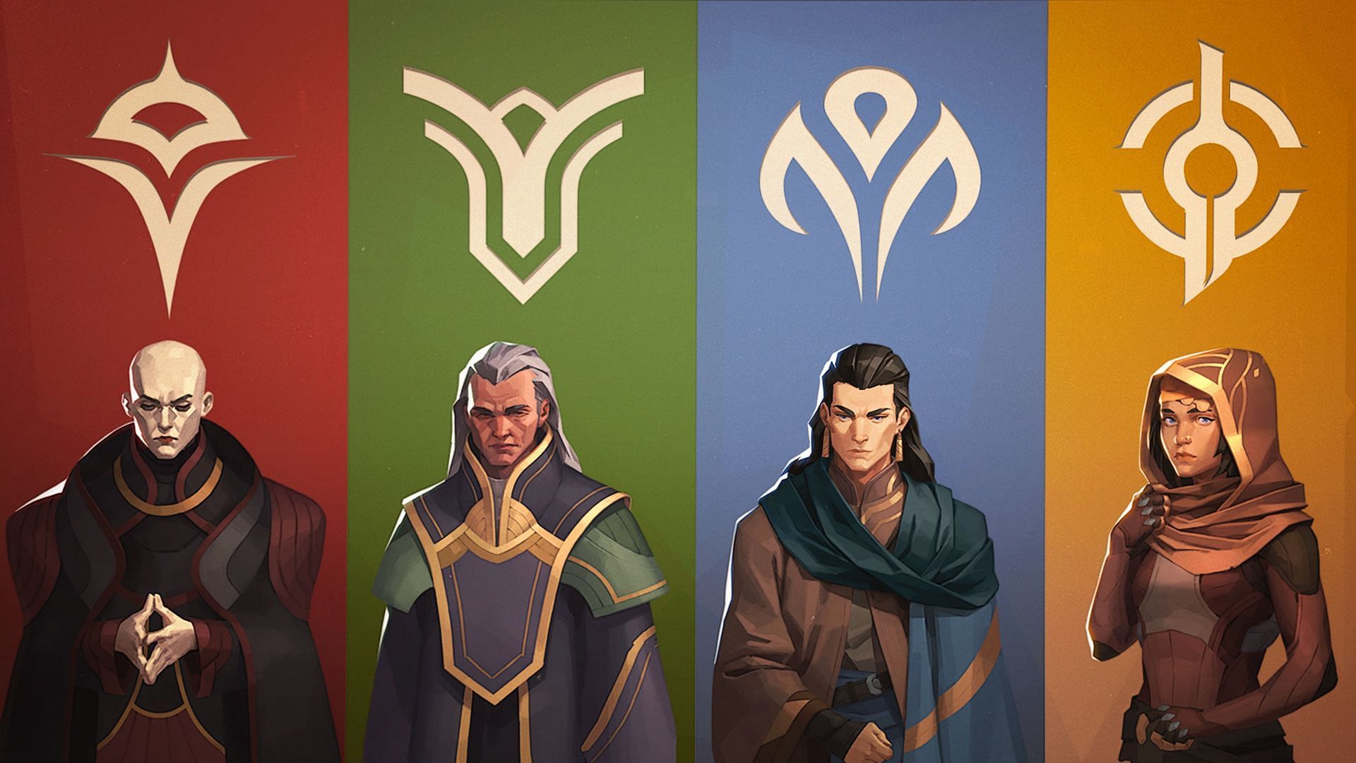 Factions in the game (Image via Shiro Games)